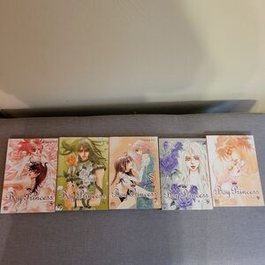 Boy Princess Volumes 5-9 Yaoi Manga